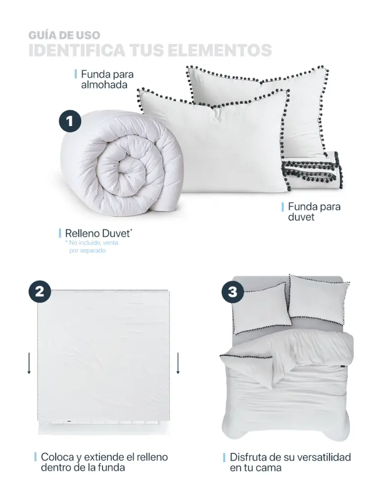 Esquimal-Funda-Duvet-Microfibra-Pompones-Blanco-Negro-04.webp