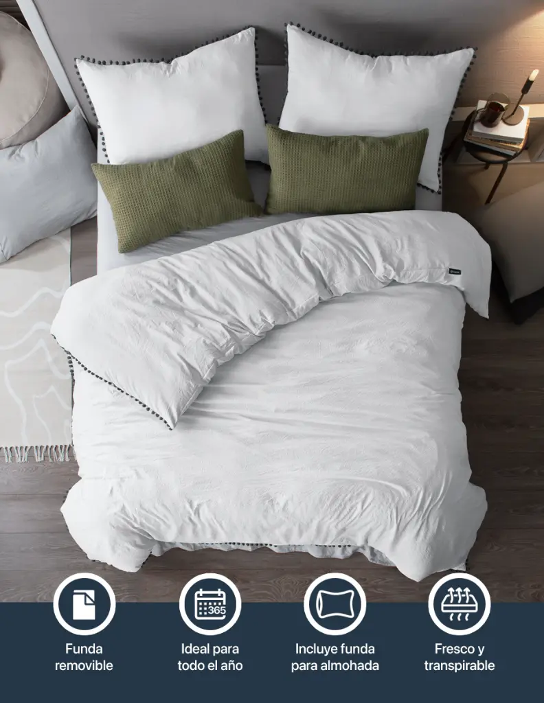Esquimal-Funda-Duvet-Microfibra-Pompones-Blanco-Negro-06.webp