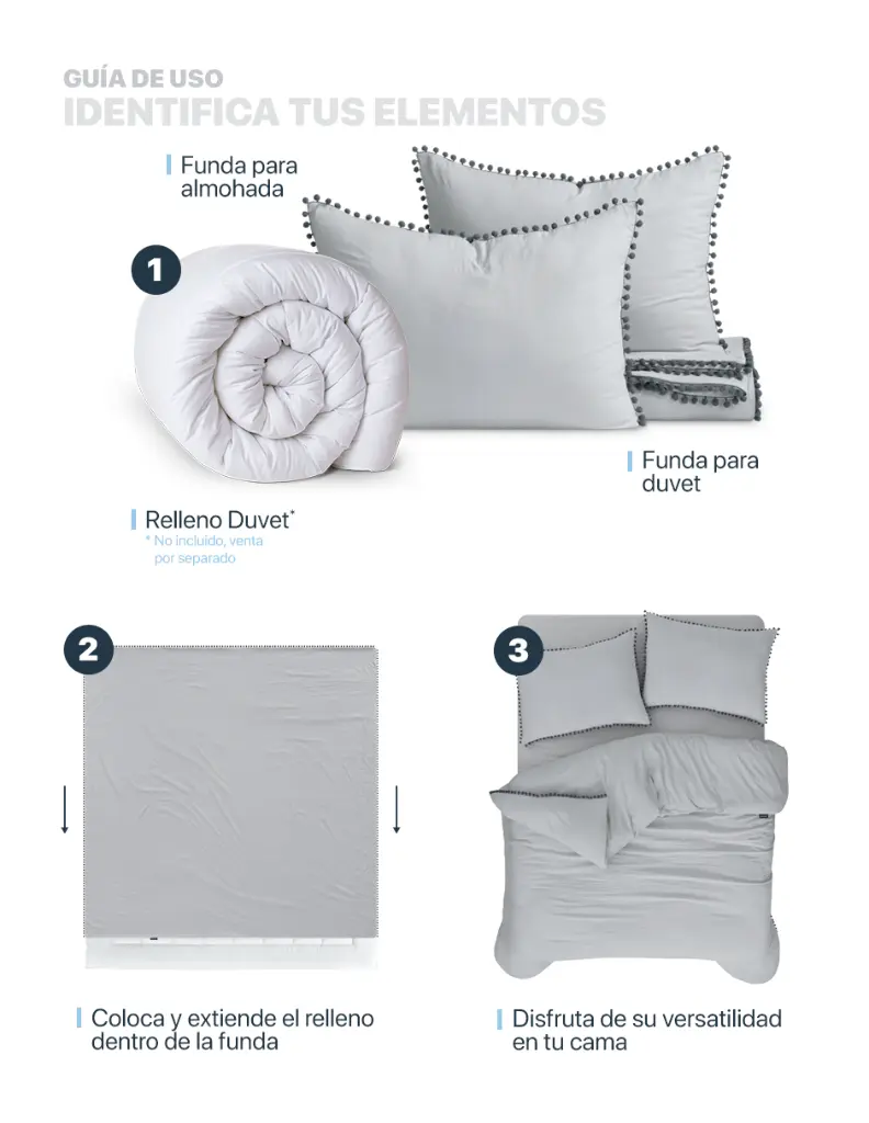 Esquimal-Funda-Duvet-Microfibra-Pompones-Gris-Claro-Gris-04.webp