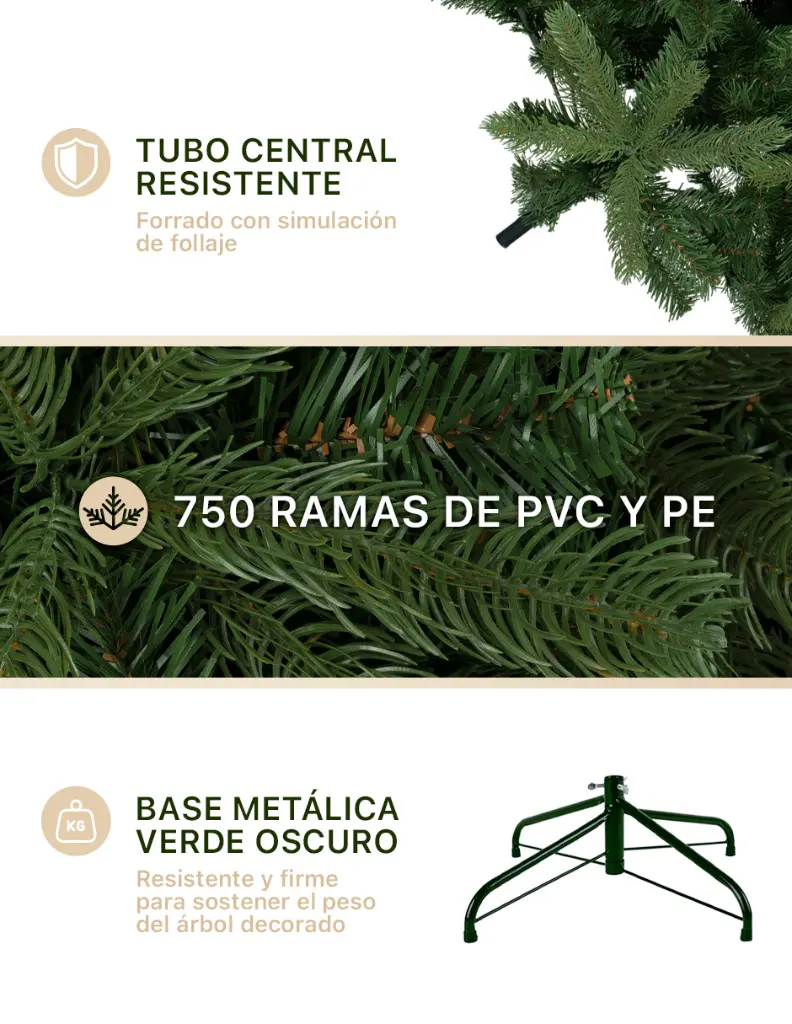 3-CHCT242-Esquimal-Arbol-Navidad-Verde-Olivo-Ramas-PVC-PE.webp