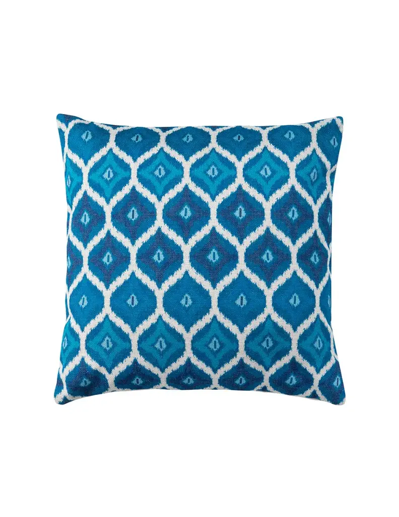 COJÍN ESTAMPADO COBALT