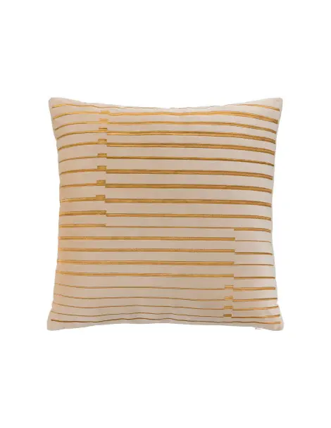 COJÍN VELVET BORDADO PALMA