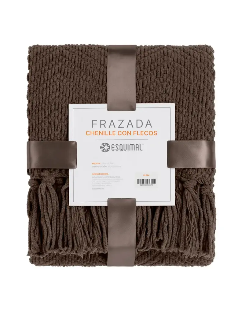 FRAZADA LUXUS CHENILLE ELENI
