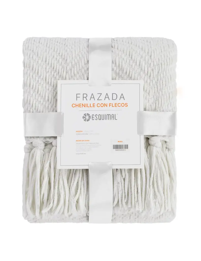 FRAZADA LUXUS CHENILLE MIKA