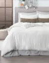 FUNDA DUVET POMPONES BLANCO