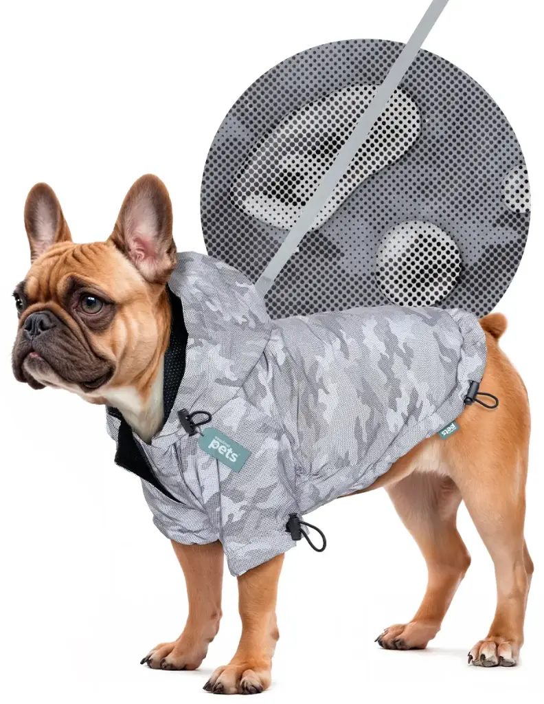 SUDADERA CON CAPUCHA CAMO PRINT