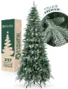 ÁRBOL DE NAVIDAD VERDE NEVADO LIGERO DELGADO PINO ESCANDINAVO