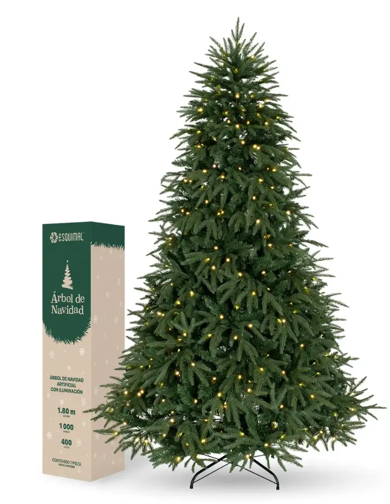 ARBOL DE NAVIDAD 1000 RAMAS C/400 LED