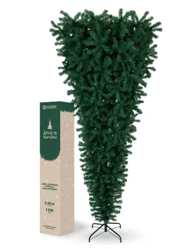 [CHCT223] ARBOL DE NAVIDAD INVERTIDO 1250 RAMAS