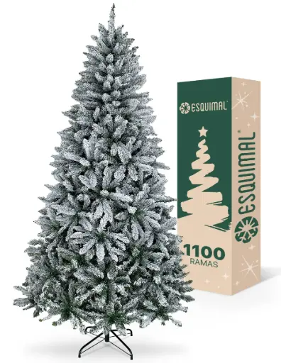 [MCT130] ARBOL DE NAVIDAD NEVADO 1100 RAMAS
