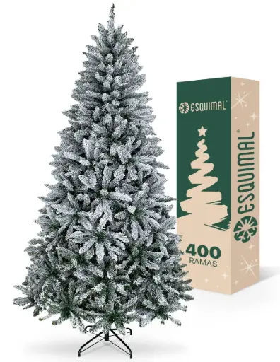 [MCT128] ARBOL DE NAVIDAD NEVADO 400 RAMAS