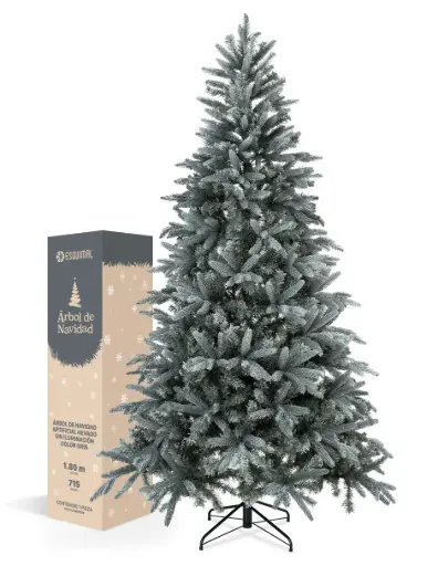 ARBOL DE NAVIDAD NEVADO 715 RAMAS