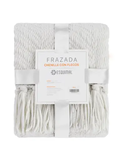 [PM0197695] FRAZADA LUXUS CHENILLE MIKA