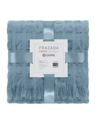 [PM0186537] FRAZADA LUXUS GOFRADO SUAVE TSUNAMI