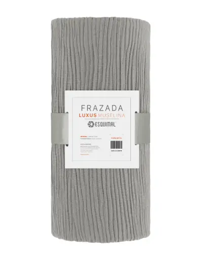 [PM0186611] FRAZADA LUXUS MUSELINA CONCRETO