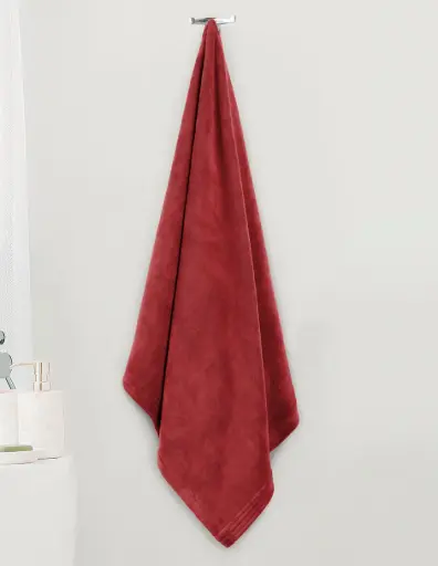 TOALLA ULTRA ABSORBENTE LISA CANDELA