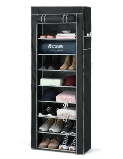 [PM0180528] ZAPATERA DE TELA 9 NIVELES